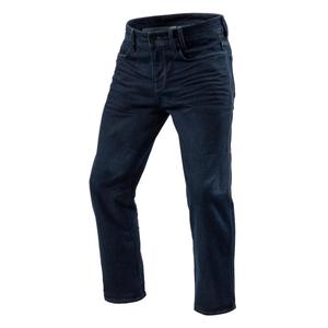 Jeans moto Revit Lombard 3 RF bleu foncé cropped