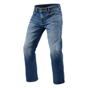 Revit Philly 3 LF Blue Cropped Motorcycle Jeans