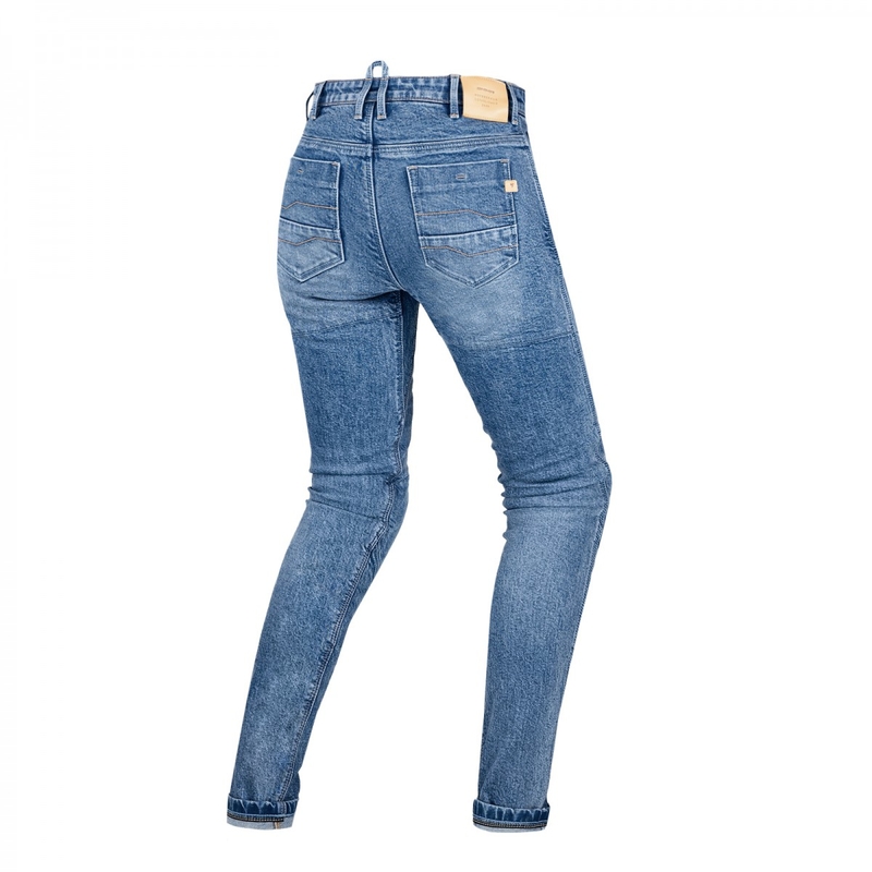 Jeans moto Shima Devon bleu pour femmes