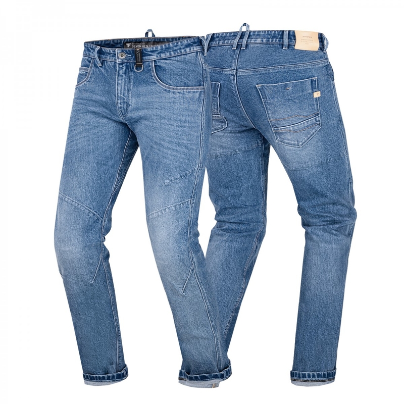 Jean moto bleu Shima Devon