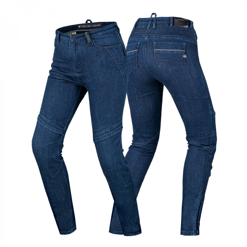Jeans moto femme Shima Metro bleu foncé