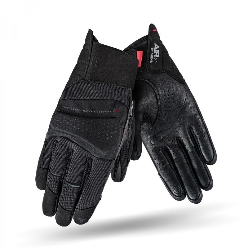 Gants Shima Air 2.0 pour femmes, noirs