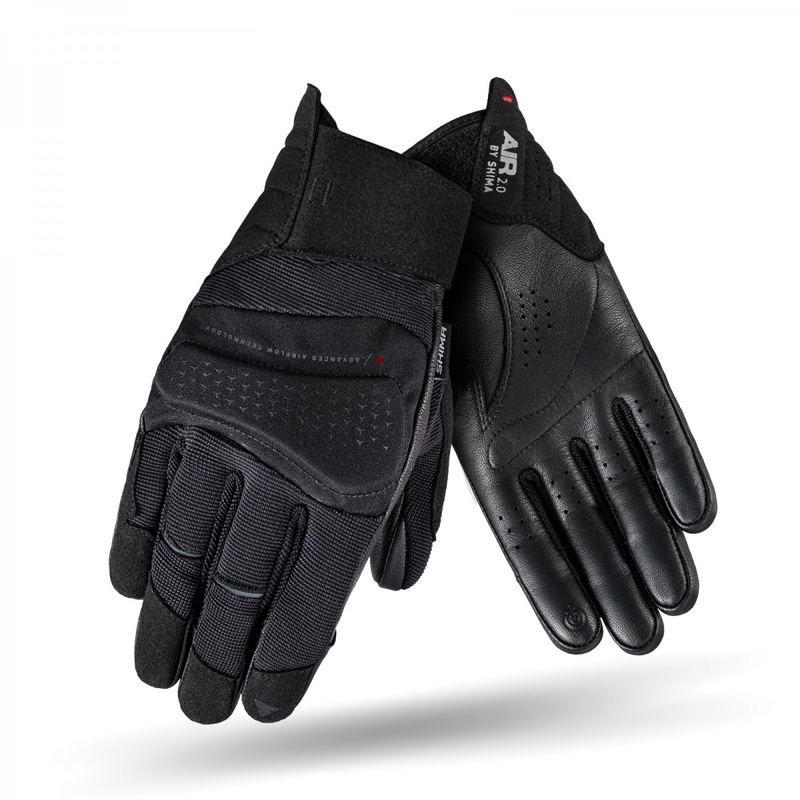 Gants Shima Air 2.0 pour hommes, noirs