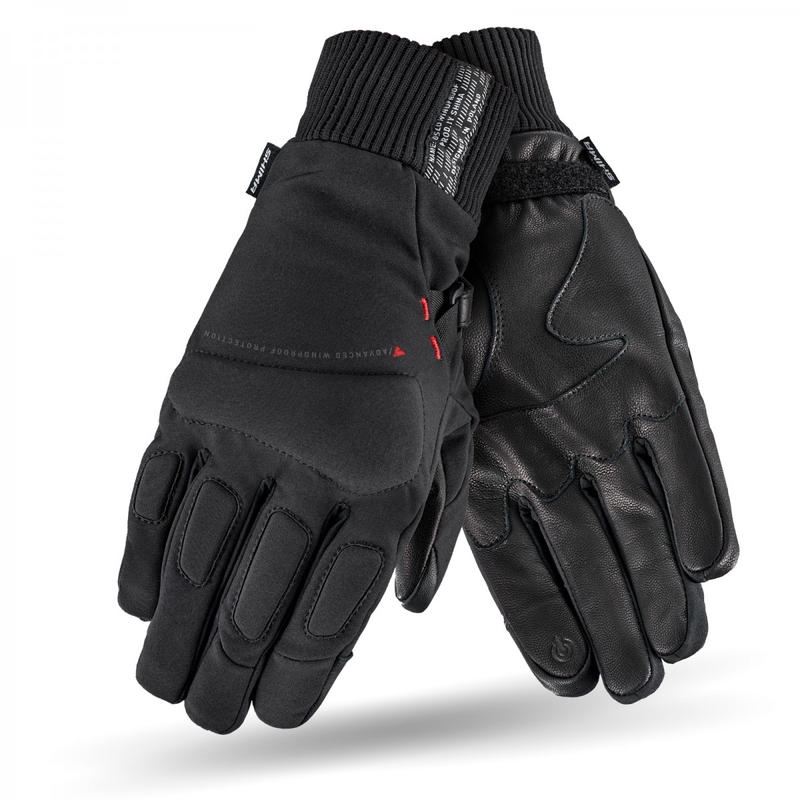 Gants Shima Oslo Wind pour homme, noirs