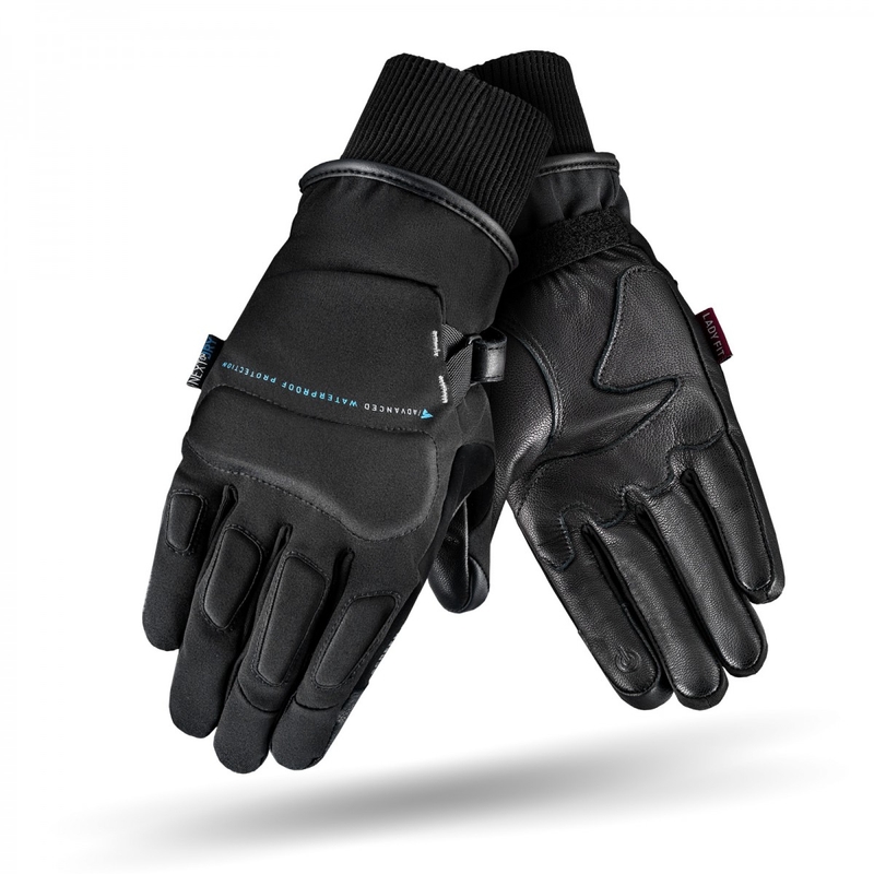 Gants femme Shima Oslo WP noir soldes