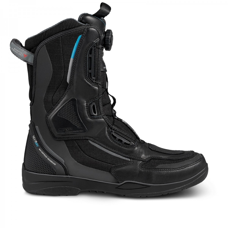 Bottes de moto Shima Strato WP noires