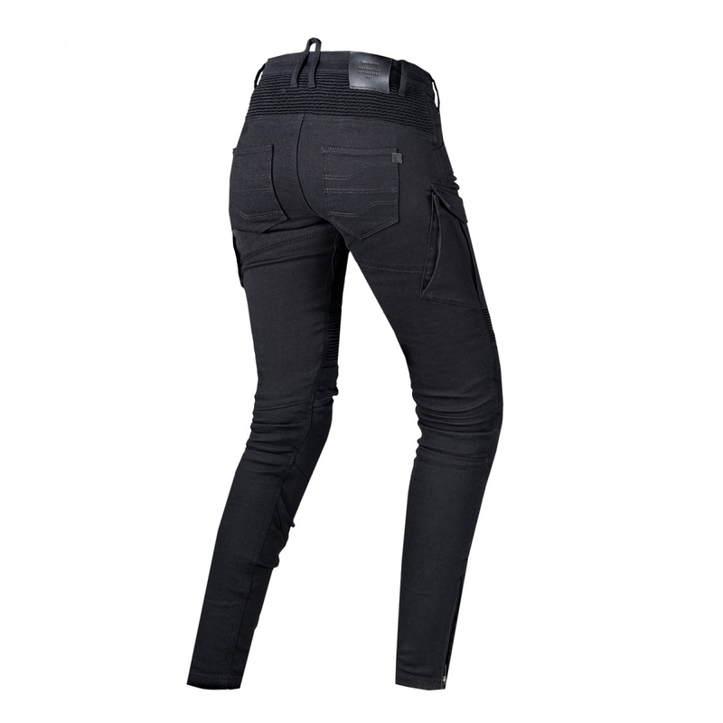 Jeans moto Shima Giro 2.0 pour femme Noir soldes