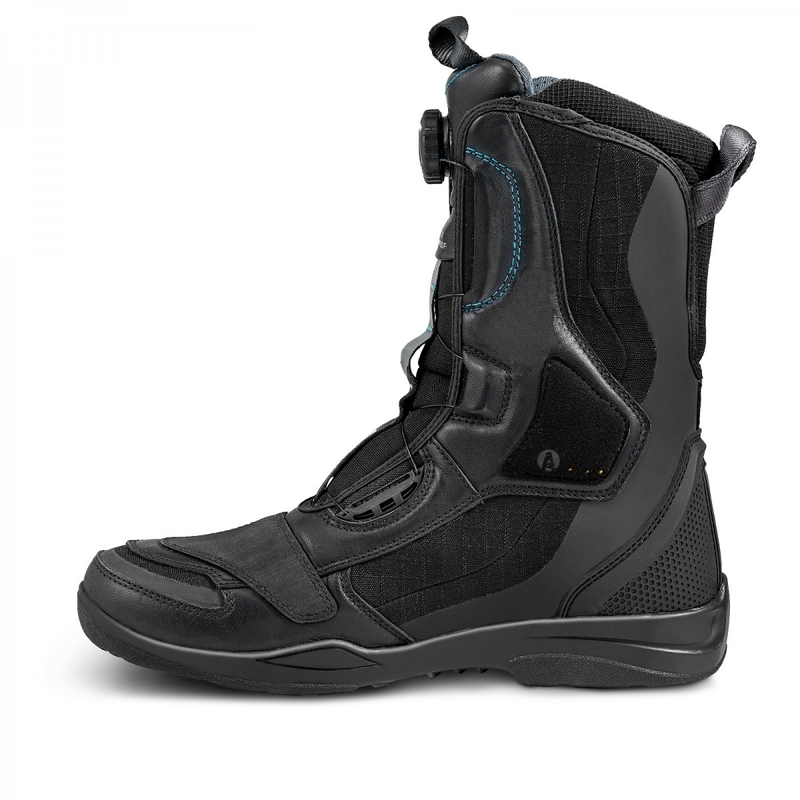 Bottes de moto Shima Strato WP noires pour femmes