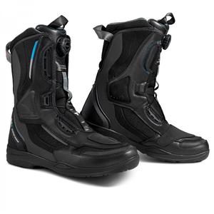 Bottes de moto Shima Strato WP noires pour femmes