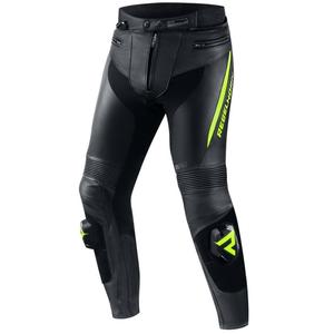 Pantalon de moto Rebelhorn Fighter noir-jaune fluo soldes