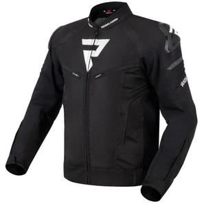Veste de moto Rebelhorn Vandal noir et blanc