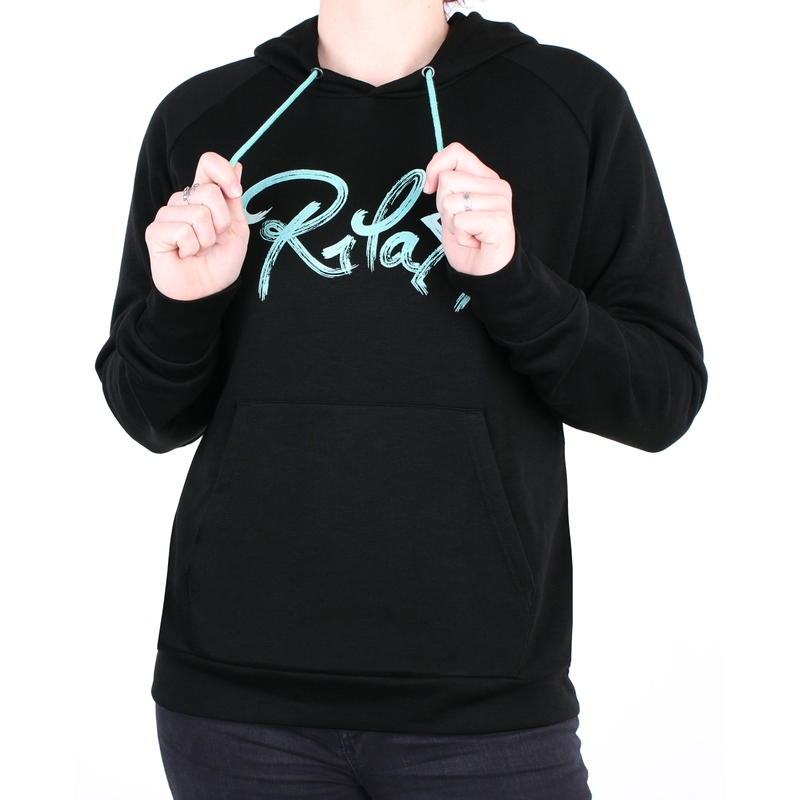 Sweat-shirt Rilax Bereba pour femme, noir soldes