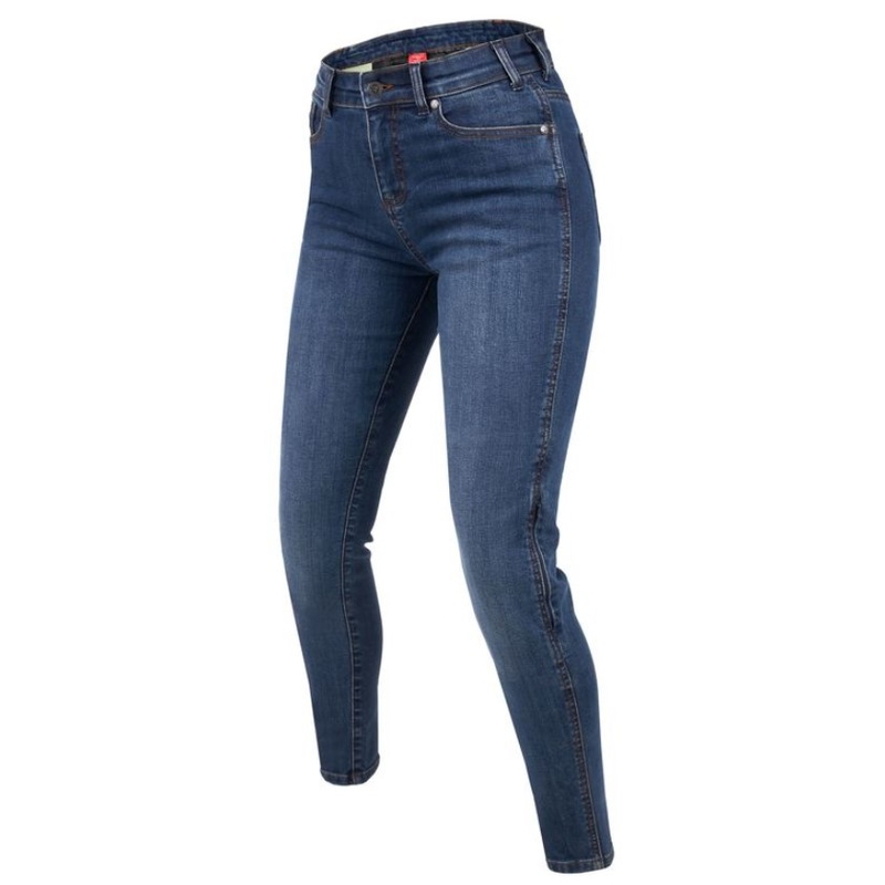 Jeans moto Rebelhorn Classic III SK bleu délavé pour femme soldes