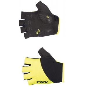 Gants Northwave Fast fluo jaune-noir soldes