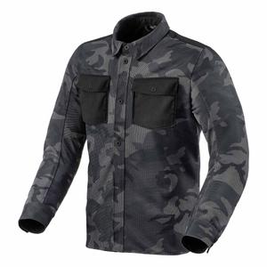 Revit Tracer Air 2 Camo Grey Motorcycle Shirt soldes