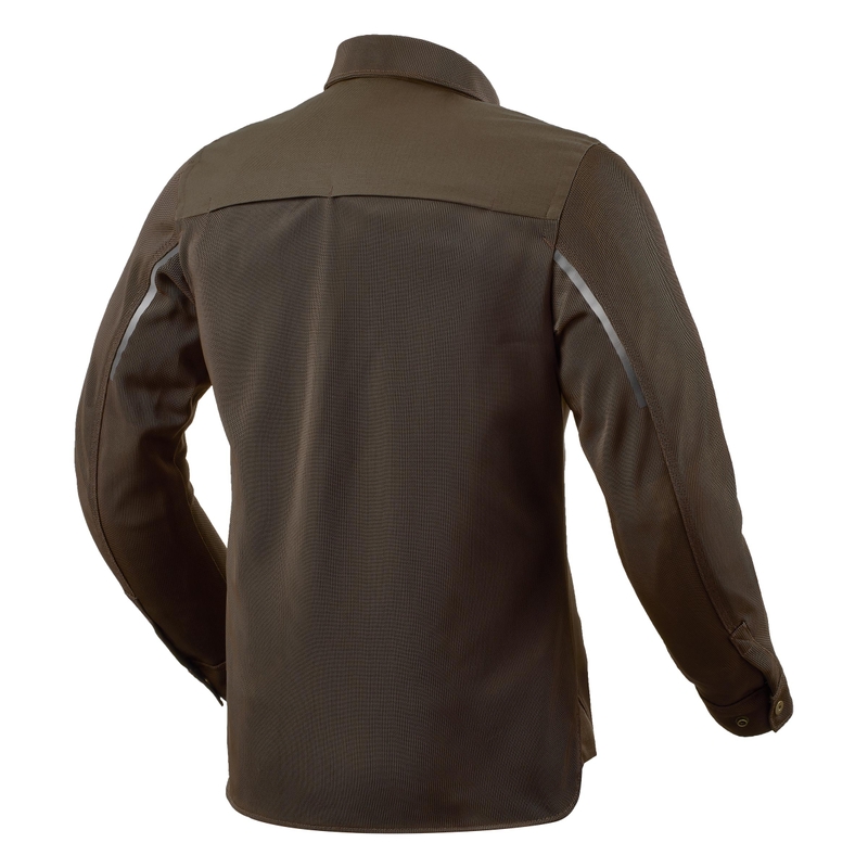 Chemise moto Revit Tracer Air 2 marron soldes