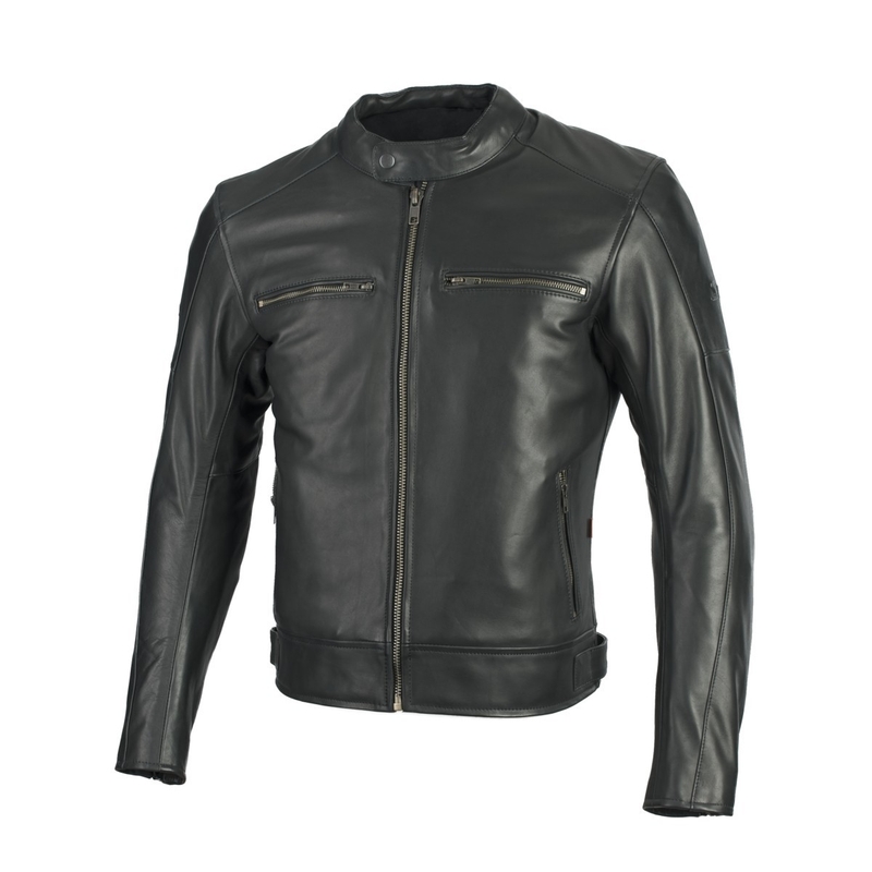 Blouson moto SECA Bonneville noir soldes