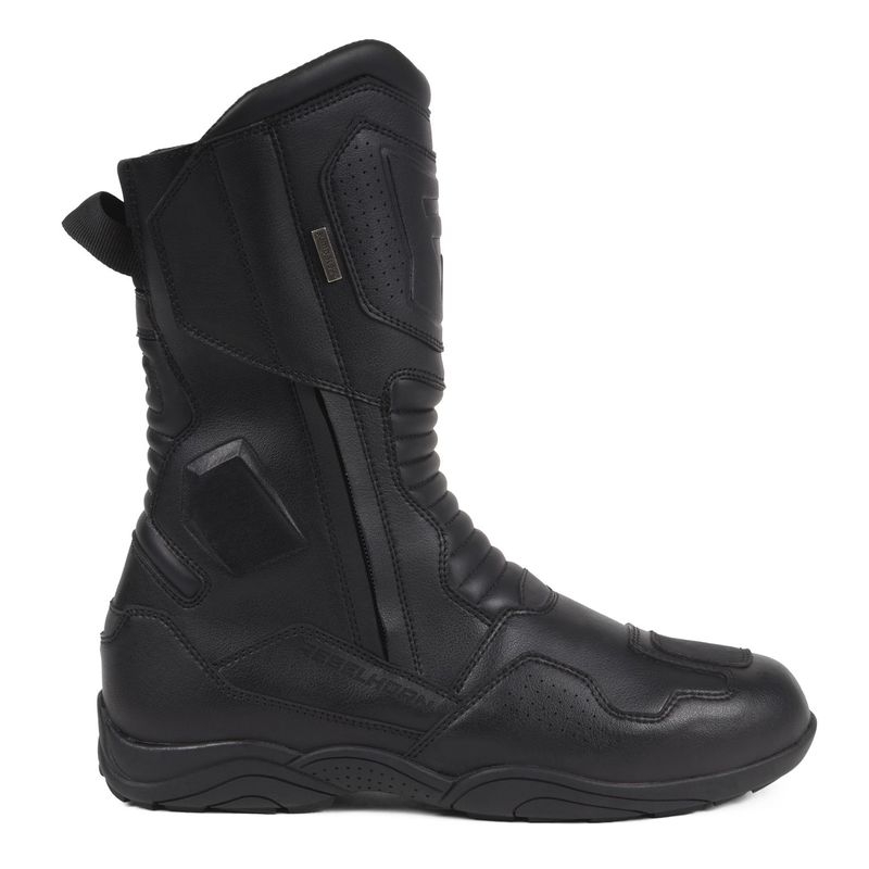 Bottes de moto noires Rebelhorn Compass soldes
