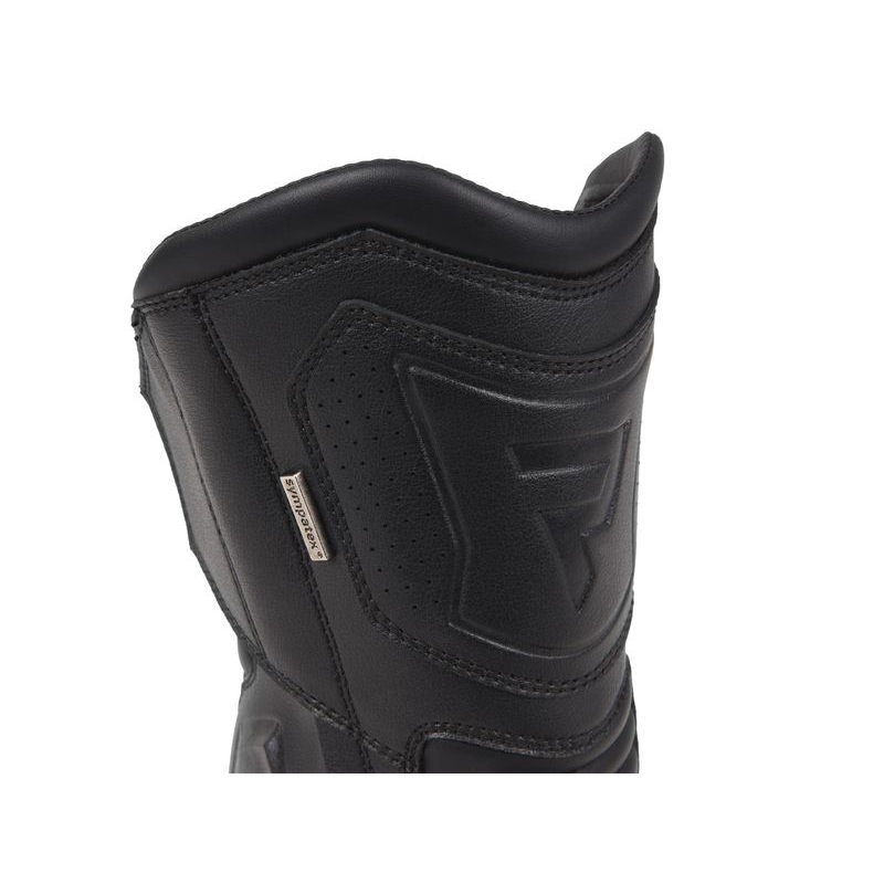 Bottes de moto noires Rebelhorn Compass soldes