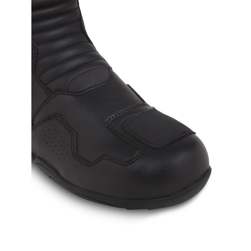 Bottes de moto noires Rebelhorn Compass soldes