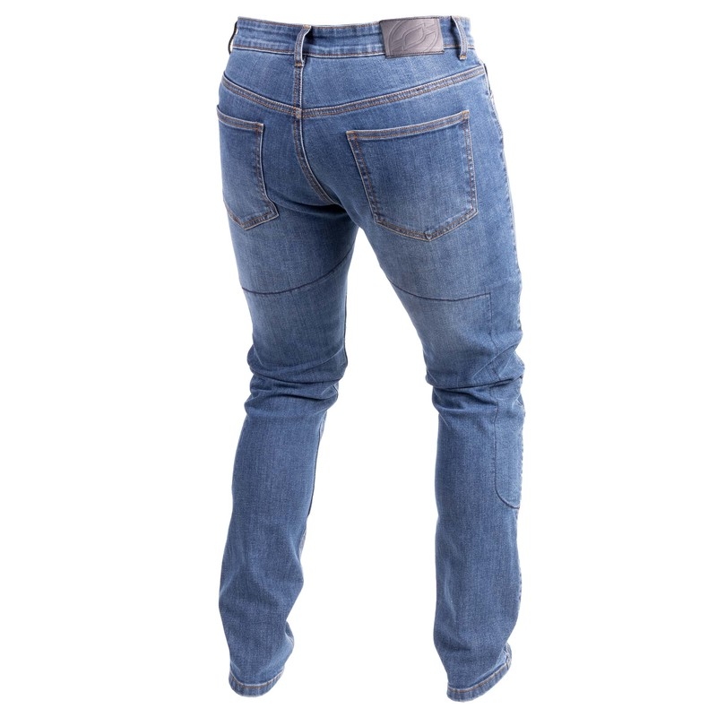 Jeans moto Ozone Striker bleu soldes