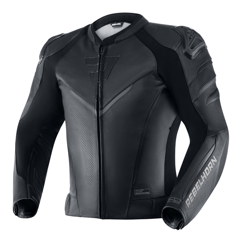 Veste de moto noire Rebelhorn Fighter soldes