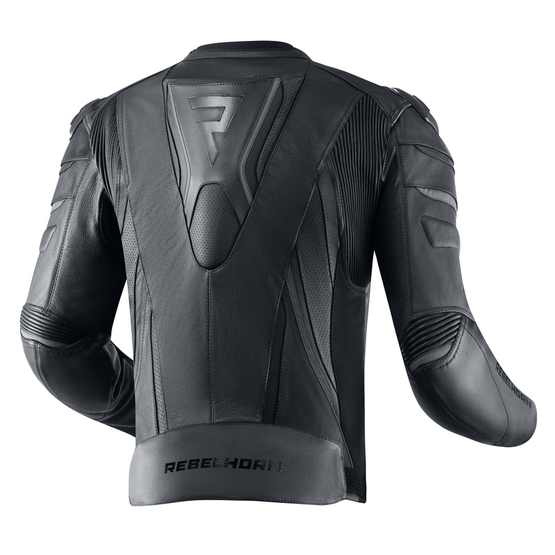 Veste de moto noire Rebelhorn Fighter soldes
