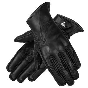 Gants de moto Rebelhorn Runner pour femmes, noirs soldes