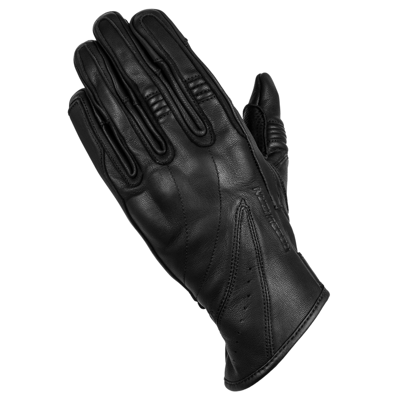 Gants de moto Rebelhorn Runner pour femmes, noirs soldes