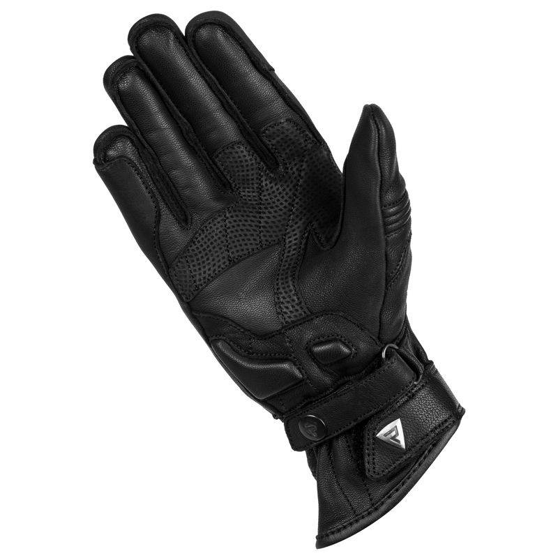 Gants de moto Rebelhorn Runner pour femmes, noirs soldes