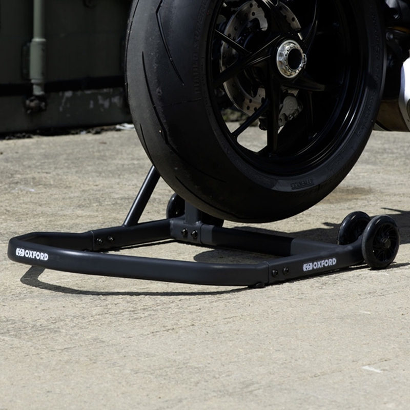 Oxford ZERO-G, béquille arrière de moto pour bras oscillant simple