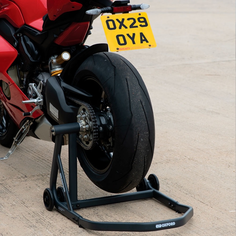 Oxford ZERO-G, béquille arrière de moto pour bras oscillant simple