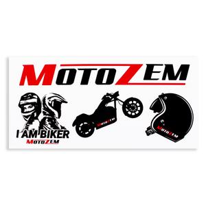 Kit d'autocollants MotoZem Chopper