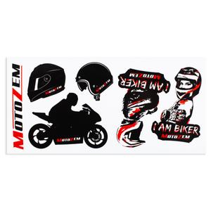 Kit d'autocollants MotoZem Mix