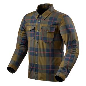 Chemise moto Revit Bison 2 H2O marron