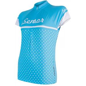 Maillot femme Sensor Dots bleu - manche courte soldes