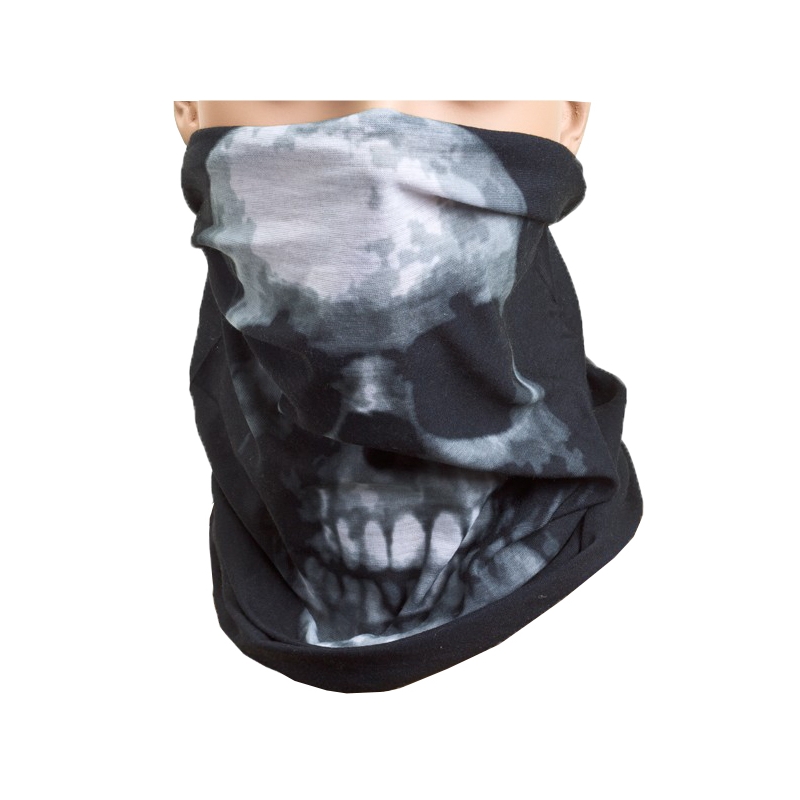 Chauffe-cou Roleff Big Skull noir