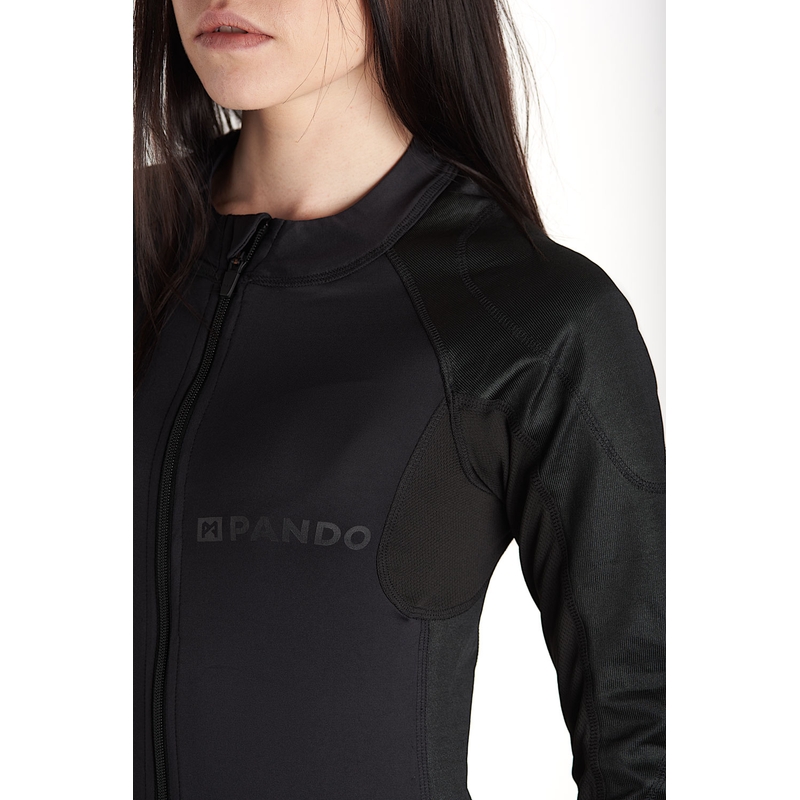 Chemise moto PANDO MOTO Shell UH noir soldes
