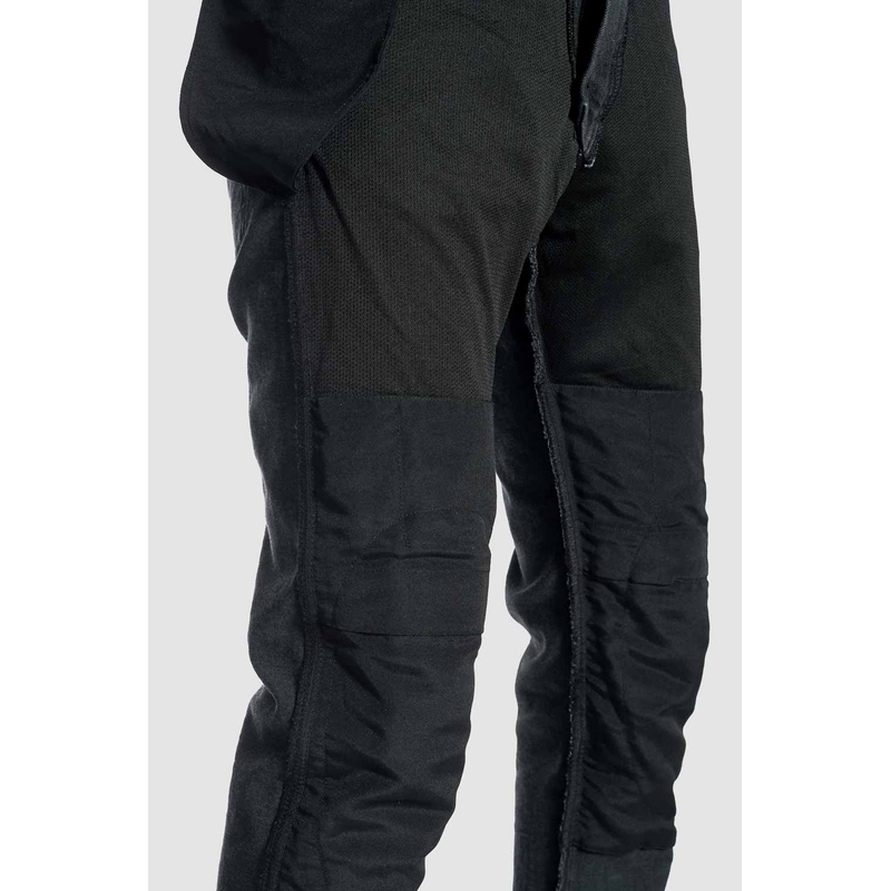Jeans moto PANDO MOTO Robby Slim noir soldes