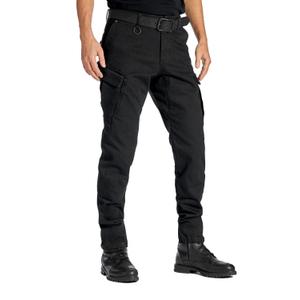 Jean moto PANDO MOTO Mark Kev noir soldes