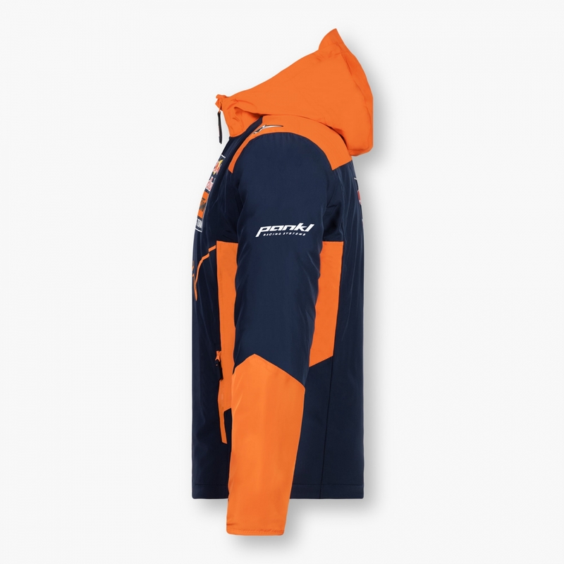 KTM Red Bull Racing Windbreaker Jacket bleu-orange soldes