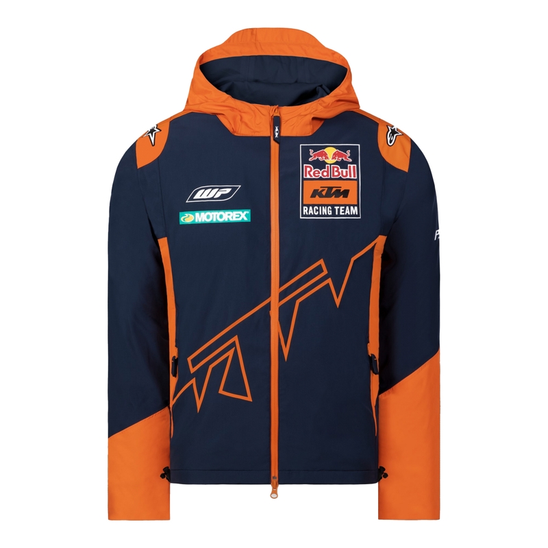 KTM Red Bull Racing Windbreaker Jacket bleu-orange soldes