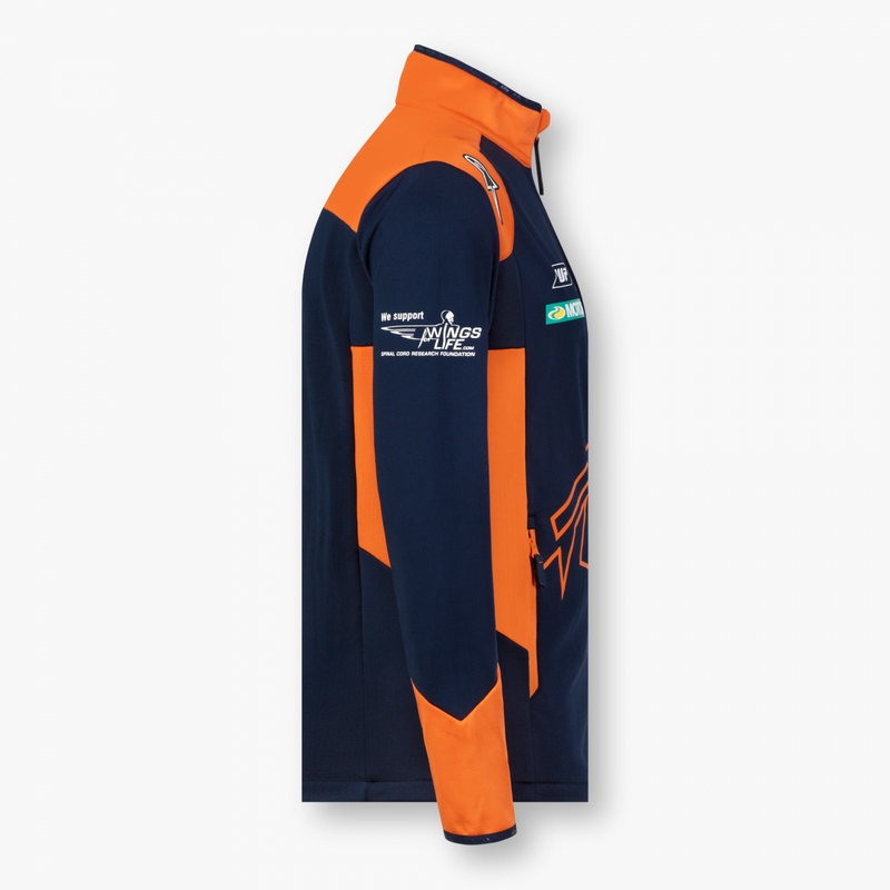 Veste Softshell KTM Red Bull Racing 22 bleu-orange soldes