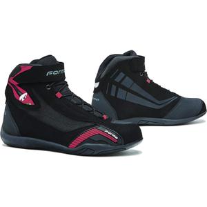 Bottes de moto Forma Genesis noires et roses pour femmes
