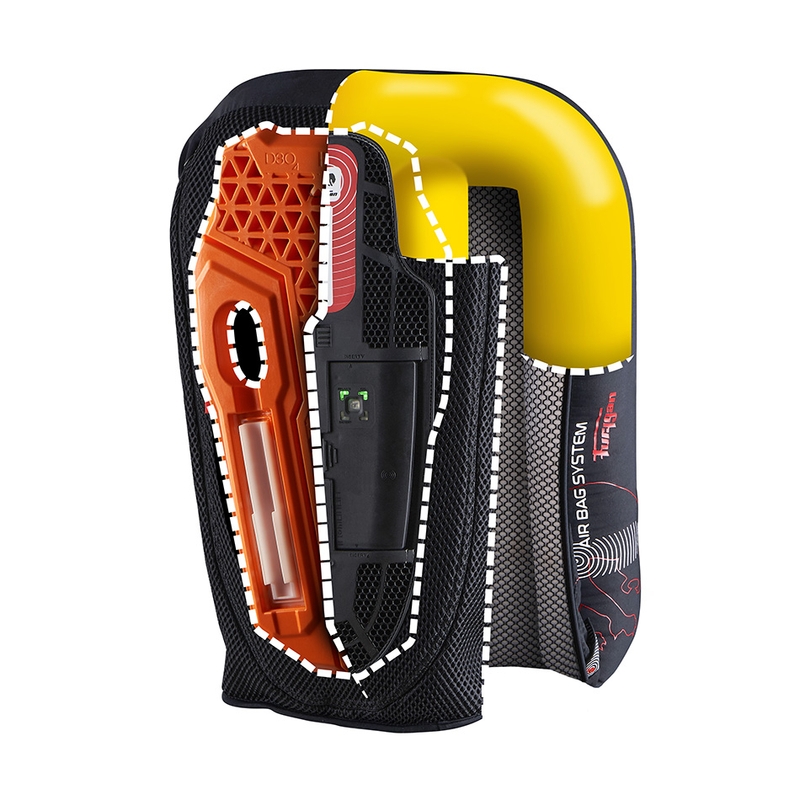 Furygan Gilet airbag Fury System noir