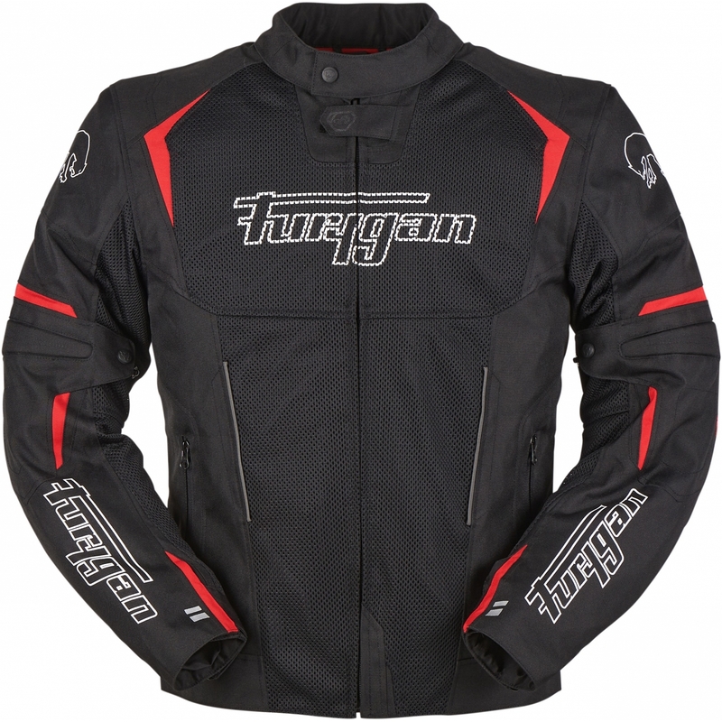 Veste de moto Furygan Ultra Spark Vented 3 in 1 Rouge et Noir