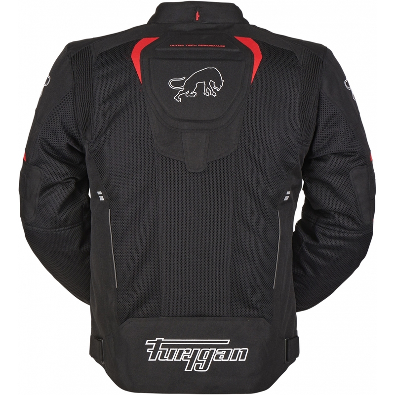 Veste de moto Furygan Ultra Spark Vented 3 in 1 Rouge et Noir