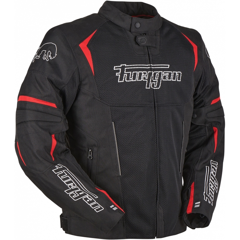 Veste de moto Furygan Ultra Spark Vented 3 in 1 Rouge et Noir