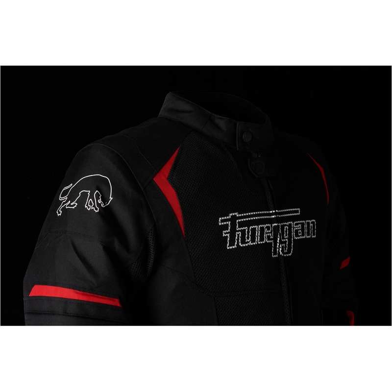 Veste de moto Furygan Ultra Spark Vented 3 in 1 Rouge et Noir