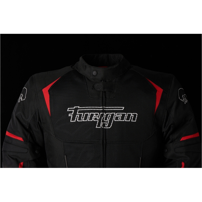 Veste de moto Furygan Ultra Spark Vented 3 in 1 Rouge et Noir